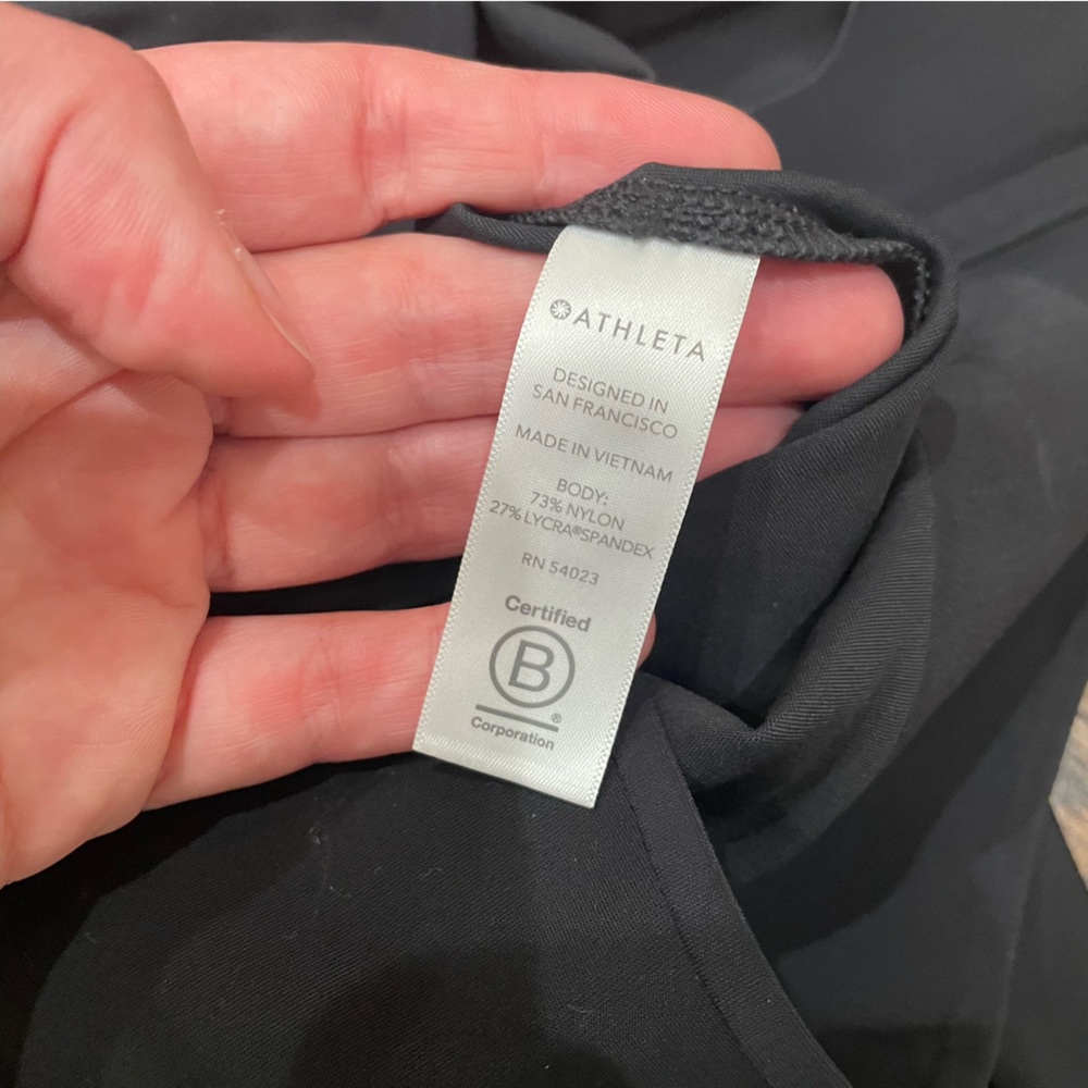 Athleta Interstellar Tights Black Split Hem Leggi… - image 8